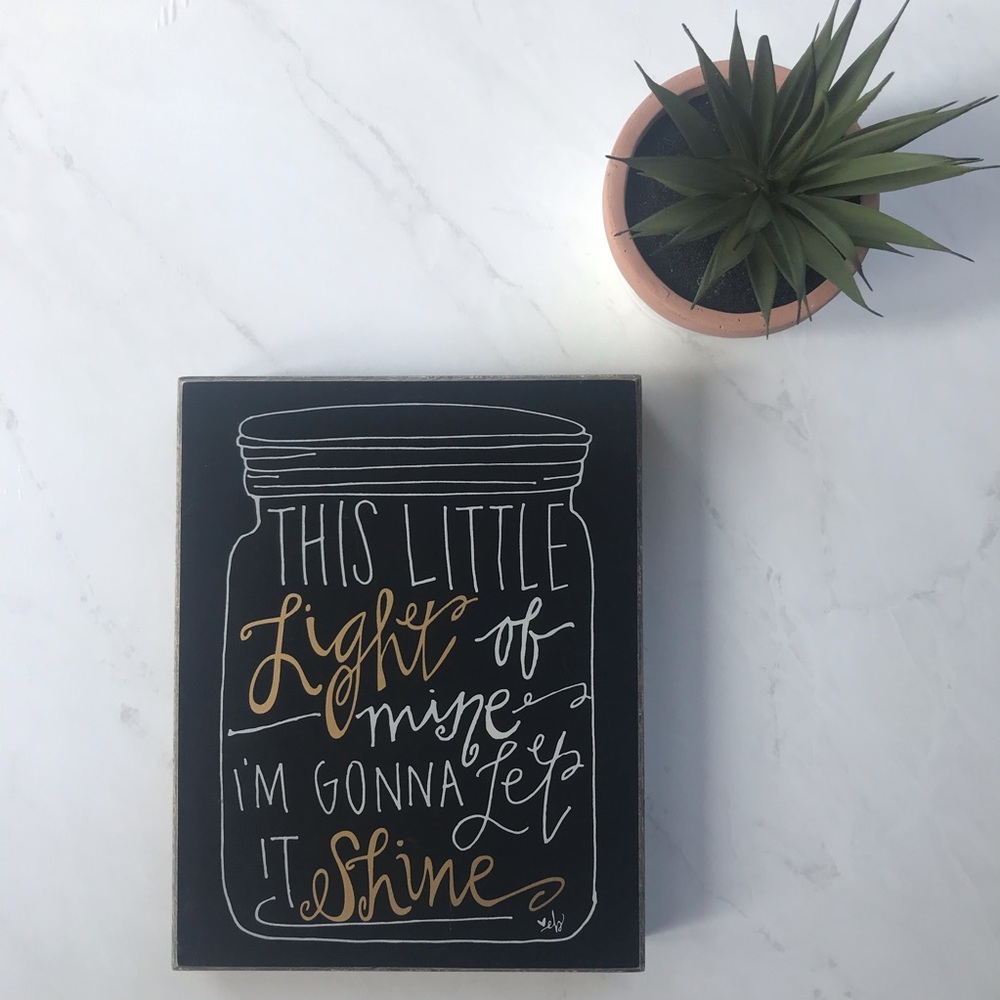 Rustic Wooden Sign